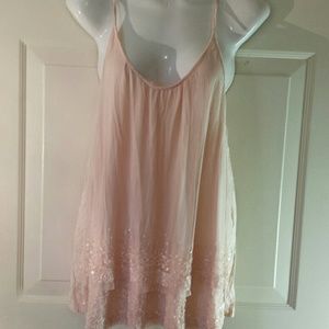 Ann Taylor Loft Layered Tank (L)